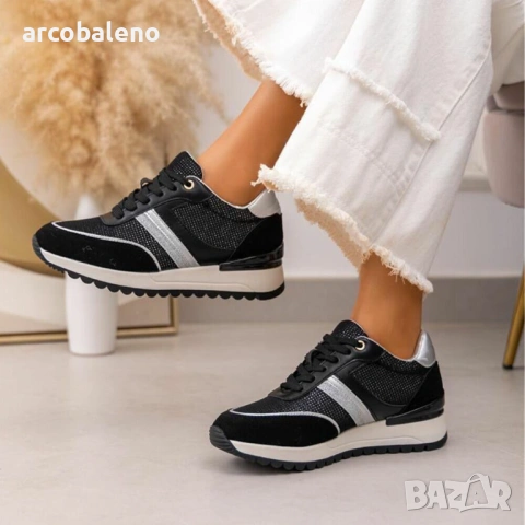 Дамски ниски маратонки, 3цвята , снимка 8 - Маратонки - 53860198