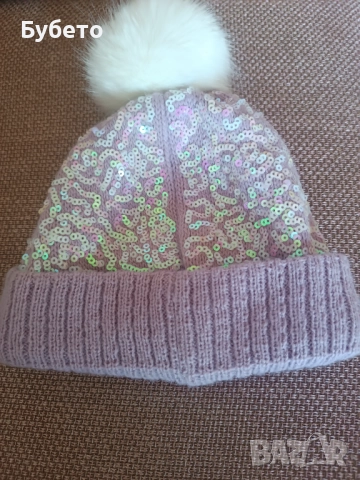 Шапка Frozen с пайети, снимка 3 - Шапки, шалове и ръкавици - 51791390