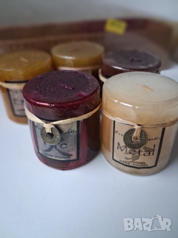 Ароматни свещи, снимка 5 - Декорация за дома - 53241526