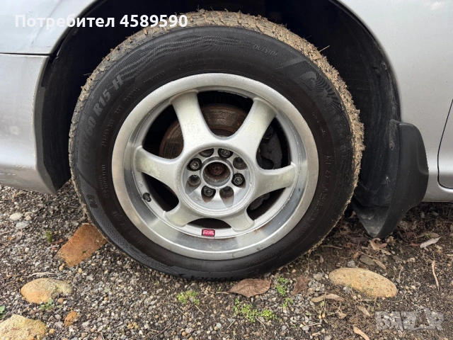 4бр.Алуминиеви джанти OZ Racing 15цола 4x100 за Honda Jazz,Civic,Mitsubishi SpaceStar,Colt,Lancer, снимка 4 - Гуми и джанти - 53262119