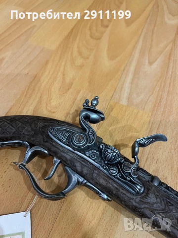 Реплика на кремъклия, снимка 9 - Антикварни и старинни предмети - 53364099