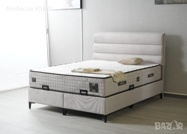 Тапицирани легла с метална конструкция!