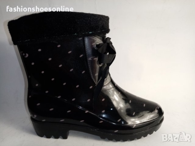 Дамски силоконови боти непромукаеми с топла вата. 