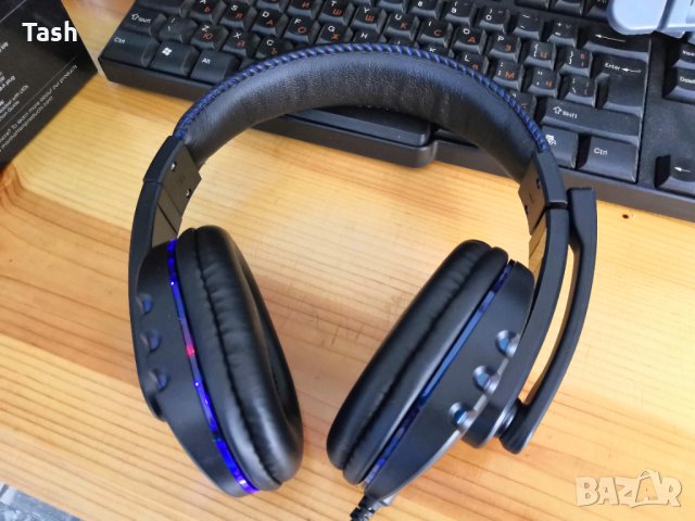 Cлушалки Manhattan USB Gaming Headset with LED, снимка 5 - Други - 34028969