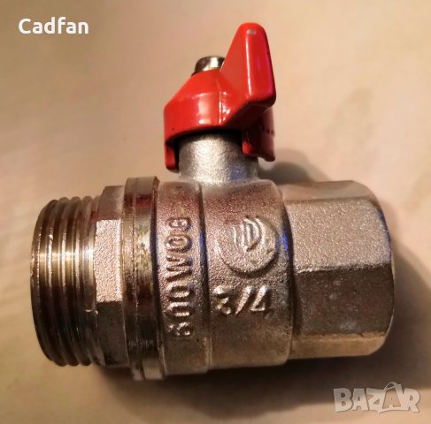 Сферичен кран NPT 1’’ с накраиници ¾‘‘ налягане 64bar, снимка 5 - Други машини и части - 35809377