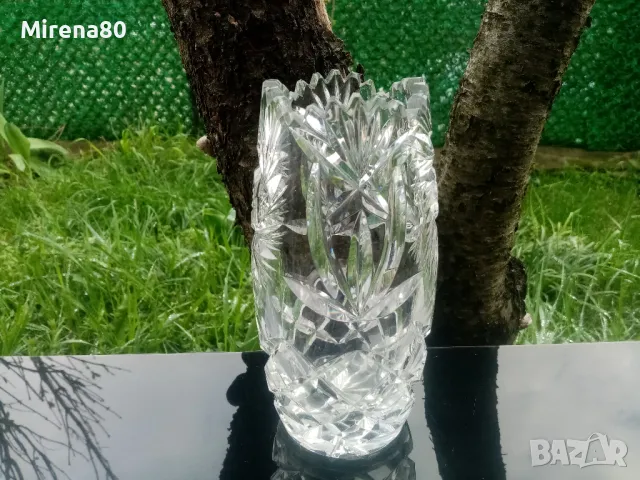 Голяма кристална ваза