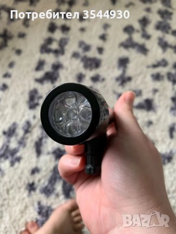 Фенерче фар+задна светлина за велосипед колело, снимка 6 - Велосипеди - 38686875