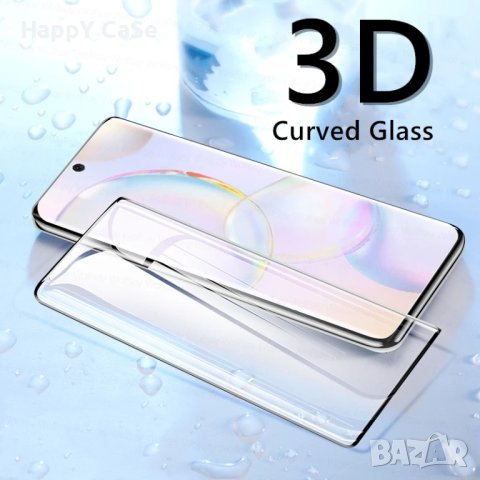 Huawei P60 Pro / 3D ЦЯЛО ЛЕПИЛО Извит стъклен протектор за екран , снимка 4 - Фолия, протектори - 40936970