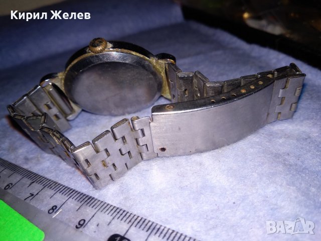 ПОБЕДА СДЕЛАНО в СССР Стар РУСКИ МЪЖКИ МЕХАНИЧЕН ЧАСОВНИК НЕРЪЖДАЕМА СТОМАНА ВЕРИЖКА РАБОТЕЩ 35304, снимка 9 - Антикварни и старинни предмети - 39887804