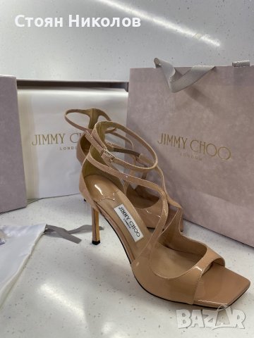 Оригинални сандали Jimmy Choo, снимка 2 - Дамски елегантни обувки - 41464743