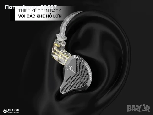 Нови- неотваряни GK KUNTEN тип iem, снимка 10 - Слушалки и портативни колонки - 53366608