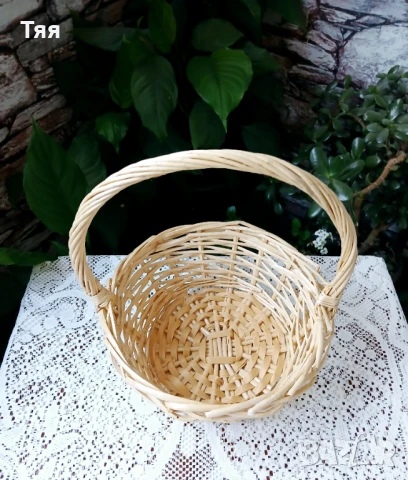 Ратанови кошници и кутия за шише, снимка 13 - Декорация за дома - 51293462