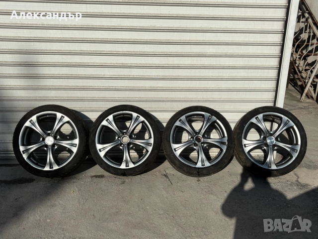 Алуминиеви джанти с подарък гуми подходящи за VAG групата - R18