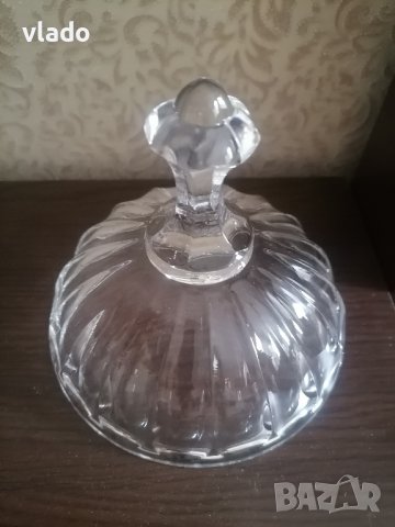 Кристална бомбониера , снимка 5 - Прибори за хранене, готвене и сервиране - 41876436