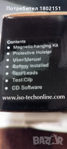 ISO-TECH IDM 503, снимка 4 - Друга електроника - 53660964