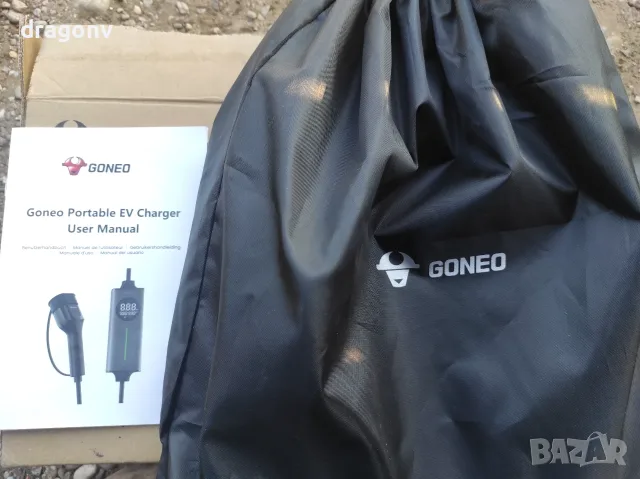 Заряден кабел GONEO тип 2 Schuko 3.68kW 16A 5M за електрически автомобили и Plug-in хибриди, снимка 2 - Аксесоари и консумативи - 55836454
