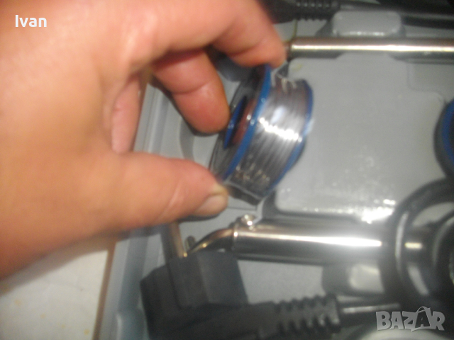 Нов Немски К-т Ел. Поялници 2 бр/Тенол/Колофон/Медна Тел-80W/25W-KING CRAFT-Кинг Крафт-В Куфар, снимка 9 - Поялници и запояване - 44650725