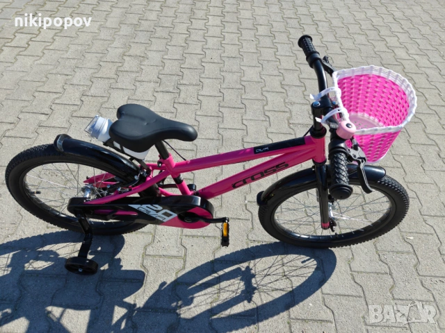 CROSS Велосипед 20" DIVA розов, снимка 3 - Велосипеди - 53830576