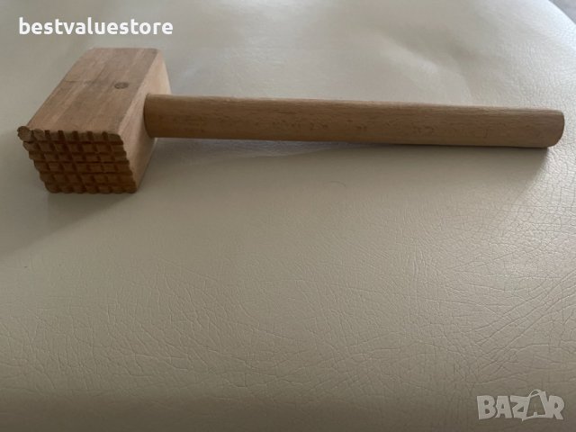 Дървен Чук За Месо, снимка 3 - Аксесоари за кухня - 42298880