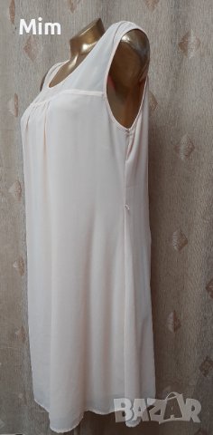 Manguun 42 Свободно падаща рокля пепел от рози , снимка 6 - Рокли - 41315671