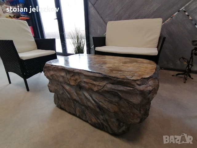 Авторска дизайнерска маса, снимка 5 - Маси - 53189403