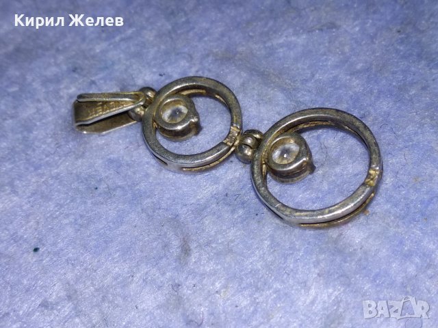 СКЪПОЦЕНЕН СРЕБЪРЕН ФешънАРТ ПЕНДАНТ СРЕБРО925 сФАСЕТИРАНИ ЦИРКОНИ ЧАСТ от БИЖУТЕРИЕН КОМПЛЕКТ 32128, снимка 6 - Колиета, медальони, синджири - 40576754