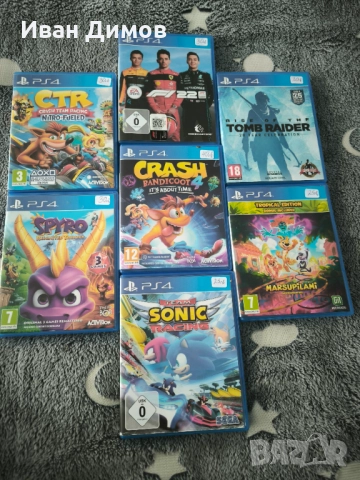 Сет от игри ps4