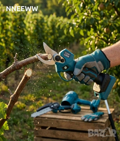 Акумулаторен Градински Комплект, Градински инструменти 5в1, снимка 4 - Градински инструменти - 53755336