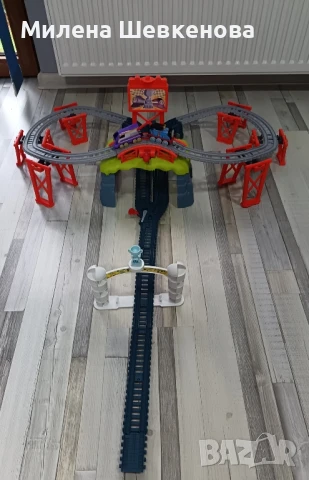 Комплект писта-състезание за купа Содор,Thomas & Friends, снимка 5 - Коли, камиони, мотори, писти - 51419820