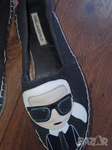 Karl Lagerfeld N36 еспадрили, снимка 10 - Дамски ежедневни обувки - 44143064