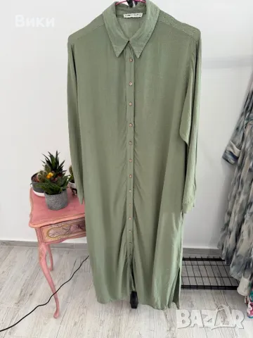 Дълга рокля в размер L, снимка 11 - Рокли - 48428369