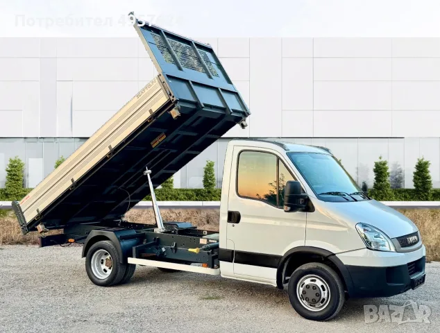 Iveco Daily 98хил.км!!!**3.60м. ТРИСТРАНЕН САМОСВАЛ SCATTOLINI**3.0*40c15, снимка 6 - Бусове и автобуси - 56226220