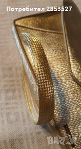 Рокля и Диадема-Комплект в златисто, снимка 6 - Комплекти - 34003262