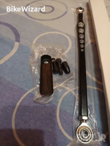  Motoforti Лост за превключване на предавките с 6 дупки Черен, снимка 8 - Части - 47695243