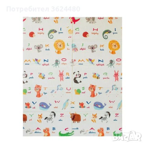 Двулицево детско килимче за игра, снимка 15 - Други - 42721260