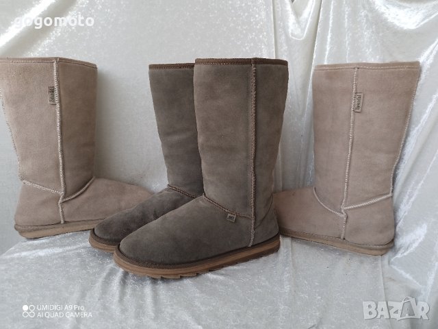 UGG аналог,КАТО НОВИ MARCO TOZZI® ORIGINAL,100% естествена кожа,естествен велур, 42-43, снимка 15 - Мъжки ботуши - 44216122