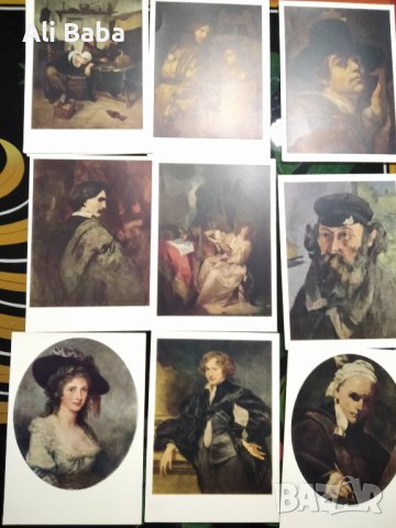 Албум с картички репродукции на Западно-европейски хидожници, снимка 4 - Колекции - 41787804