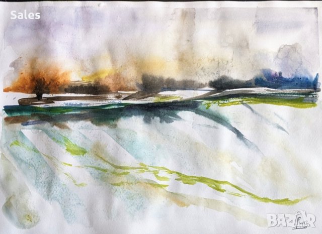 Нови картини акварели , снимка 10 - Декорация за дома - 42077405