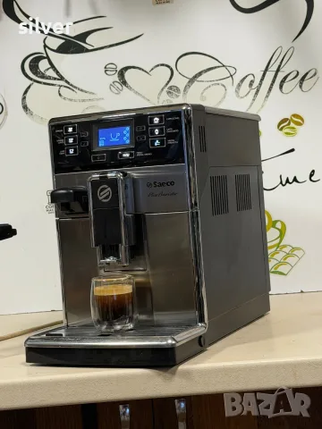 Кафемашина кафе автомат Saeco PicoBarista с гаранция, снимка 8 - Кафемашини - 55997146