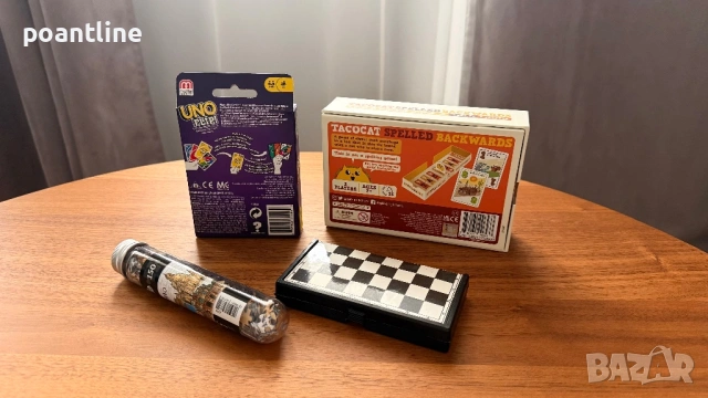 Нови настолни игри | Tacocat, Uno, шах, пъзел, снимка 2 - Игри и пъзели - 53519366