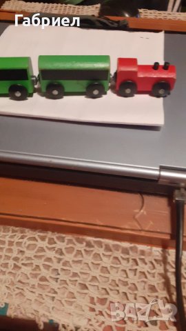 Ретро влакче дървено. , снимка 7 - Колекции - 42250858