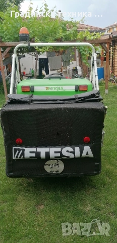 Трактор косачка ETESIA дизел, снимка 5 - Градинска техника - 53405859