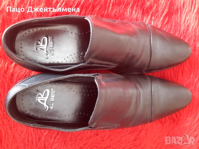 Дамски кожени обувки , снимка 2 - Дамски ежедневни обувки - 53872978