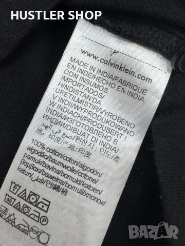 Мъжка тениска с яка CALVIN KLEIN. Размер S, снимка 4 - Тениски - 53124667