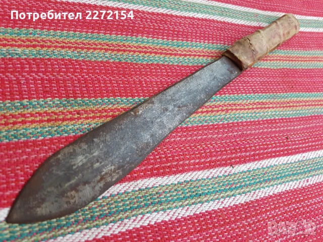 Кама нож масайска, снимка 2 - Антикварни и старинни предмети - 51359573
