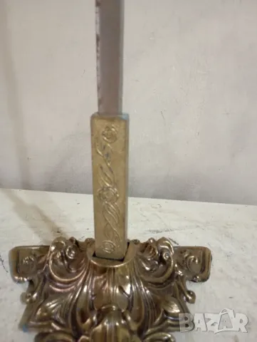 Паркетен пепелник - шпага, снимка 3 - Други ценни предмети - 49519611