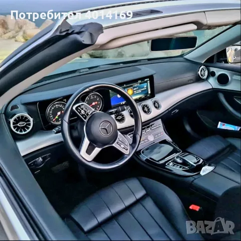 MERCEDES E200 CABRIO 34000km, снимка 9 - Автомобили и джипове - 56269319