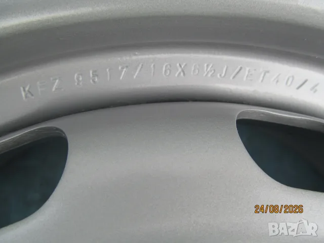   Метални джанти  с датчици за налягане в гумите  16 цола  5 x 127 mm. за - Fiat Freemont, снимка 5 - Гуми и джанти - 55791893