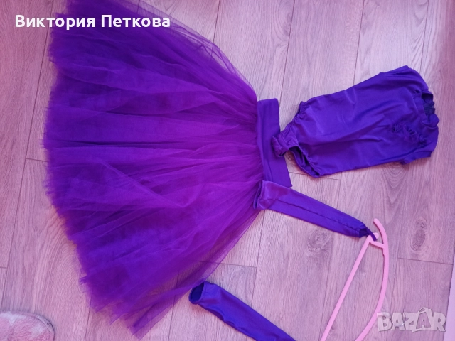 Комплект за спортни танци момиче размер 128см