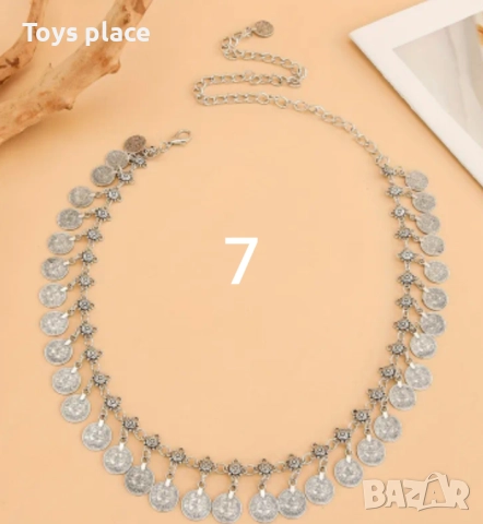 Различни модели етно колиета, прочелник, пендари, накит за народна носия , снимка 11 - Колиета, медальони, синджири - 51917696